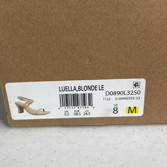 Vince Luella Ankle Strap Sandal (Women) Sz 8 Color/ Blonde - Picture 11 of 11